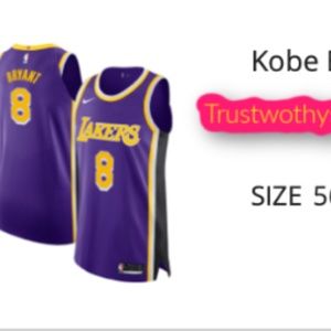 Kobe Bryant Lakers Nike Jersey LIMITED edition NWT
